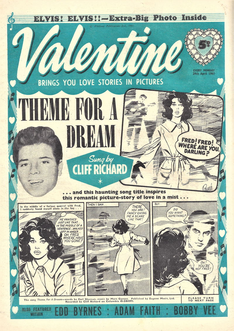 Valentine (Fleetway, 1960 series) 29 April 1961 (29 April 1961)