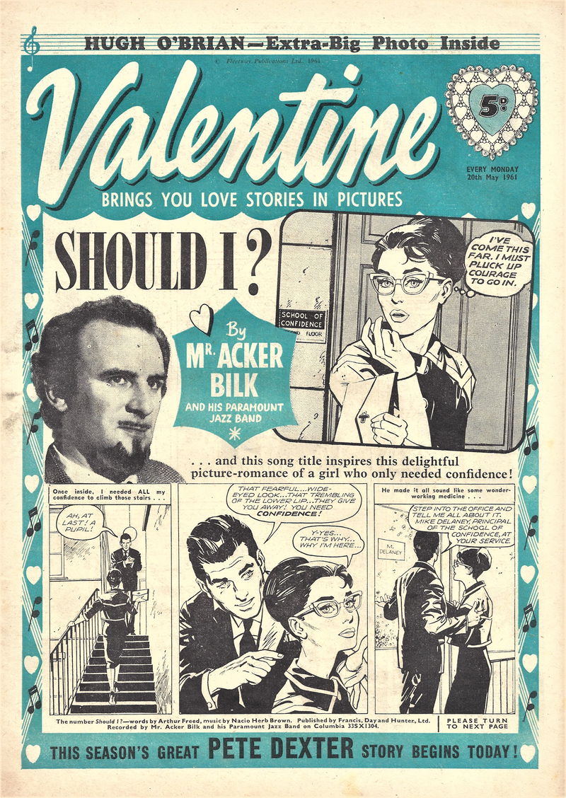 Valentine (Fleetway, 1960 series) 20 May 1961 (20 May 1961)