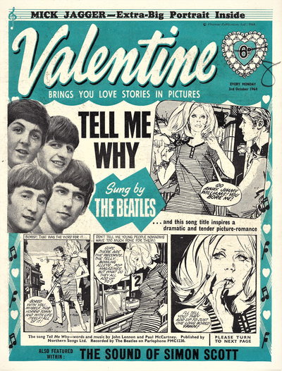 Valentine 3 October 1964