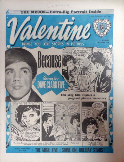 Valentine (Fleetway, 1960 series) 15 August 1964 (15 August 1964)