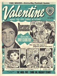Valentine (Fleetway, 1960 series) 15 August 1964