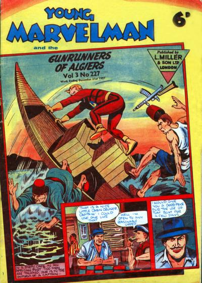 Young Marvelman (L. Miller & Co., 1954 series) #227 (21 December 1957)