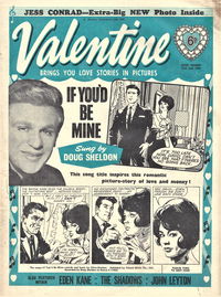 Valentine (Fleetway, 1960 series) 21 July 1962