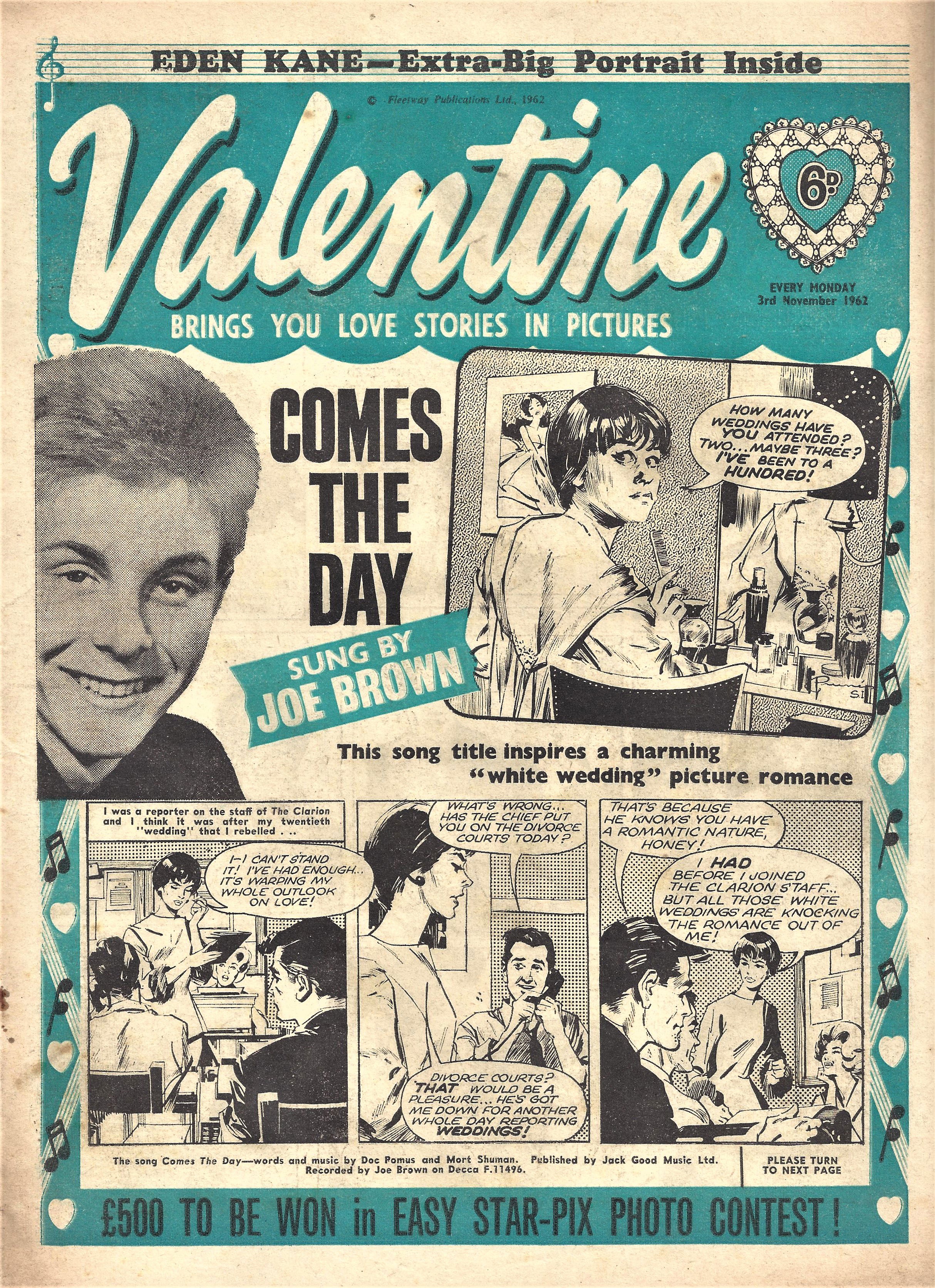 Valentine (Fleetway, 1960 series) 3 November 1962 (3 November 1962)