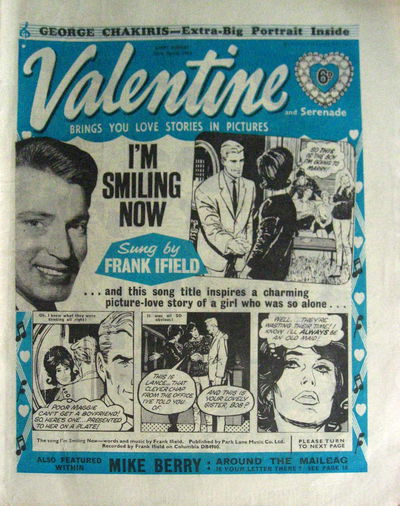 Valentine (Fleetway, 1960 series) 23 March 1963 — and Serenade (23 March 1963)