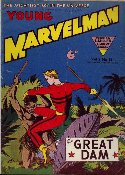 Young Marvelman (L. Miller & Co., 1954 series) #131 (18 February 1956)