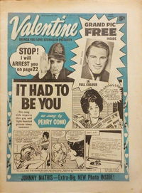 Valentine (Fleetway, 1960 series) 23 September 1961