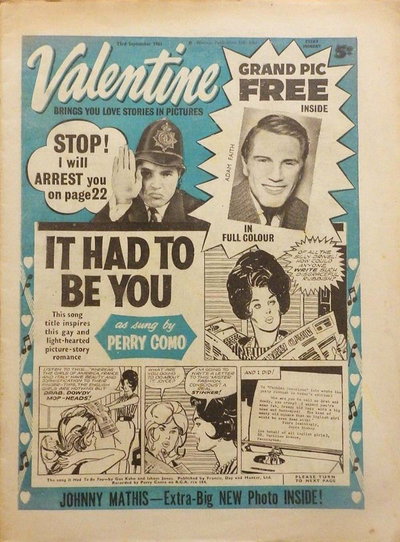 Valentine 23 September 1961