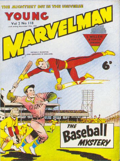 Young Marvelman (L. Miller & Co., 1954 series) #118 (November 1955)