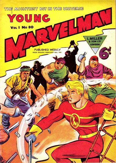 Young Marvelman (L. Miller & Co., 1954 series) #80 (28 February 1955)