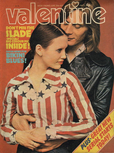 Valentine 24 June 1972