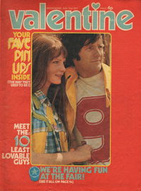 Valentine (IPC, 1968 series) 21 August 1971 (21 August 1971)