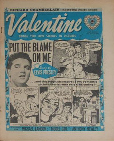 Valentine (Fleetway, 1960 series) 24 February 1962 (24 February 1962)