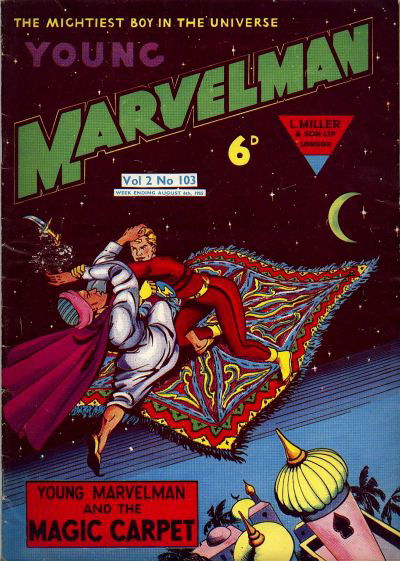 Young Marvelman (L. Miller & Co., 1954 series) #103 6 August 1955