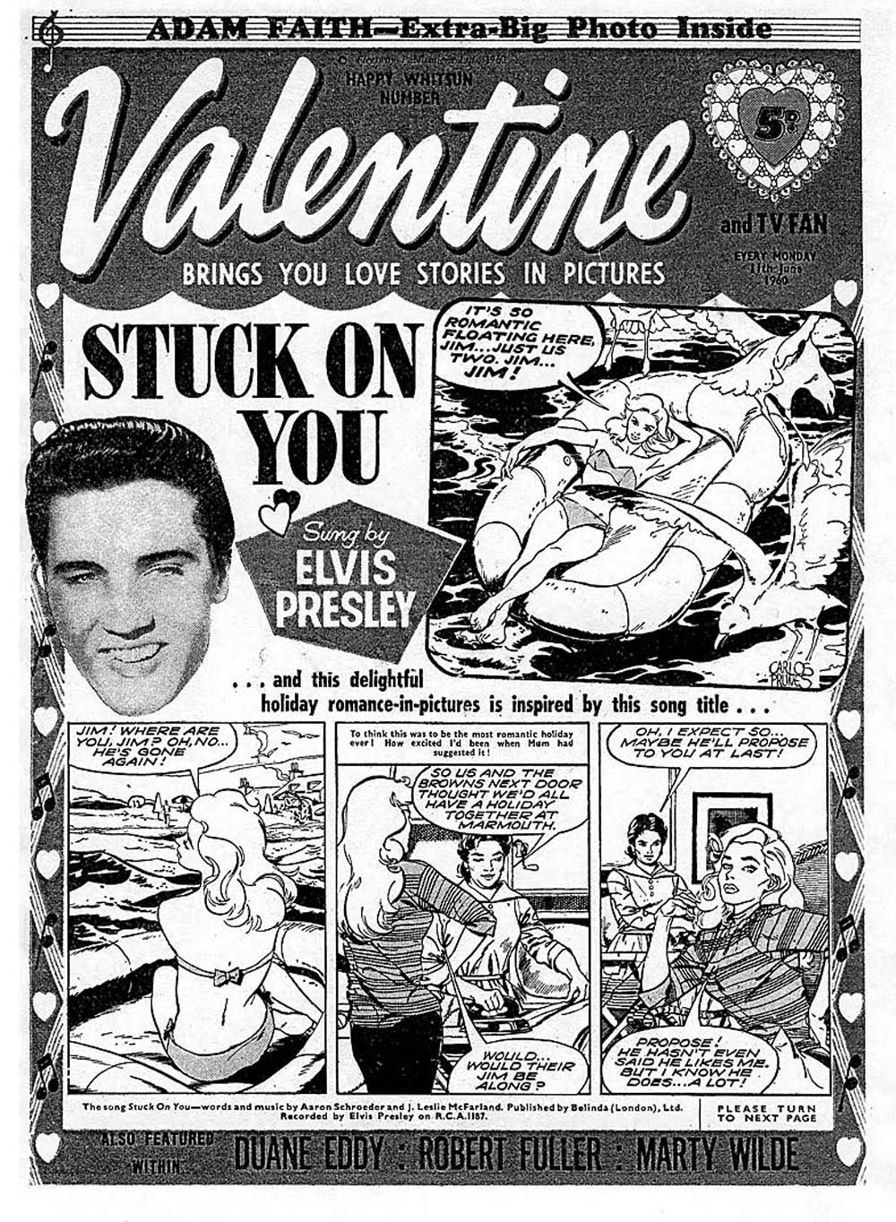 Valentine (Fleetway, 1960 series) 11 June 1960 (11 June 1960)