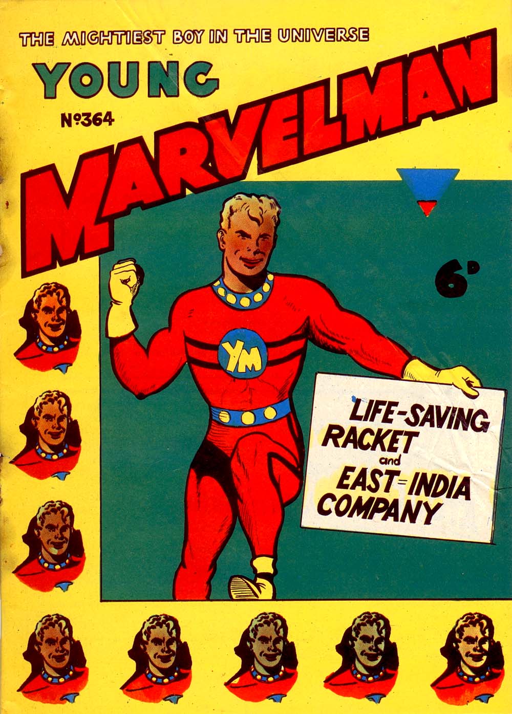 Young Marvelman (L. Miller & Co., 1954 series) #364 (July 1962)