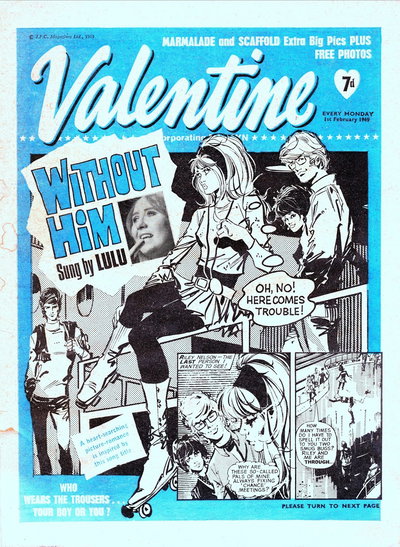 Valentine 1 February 1969