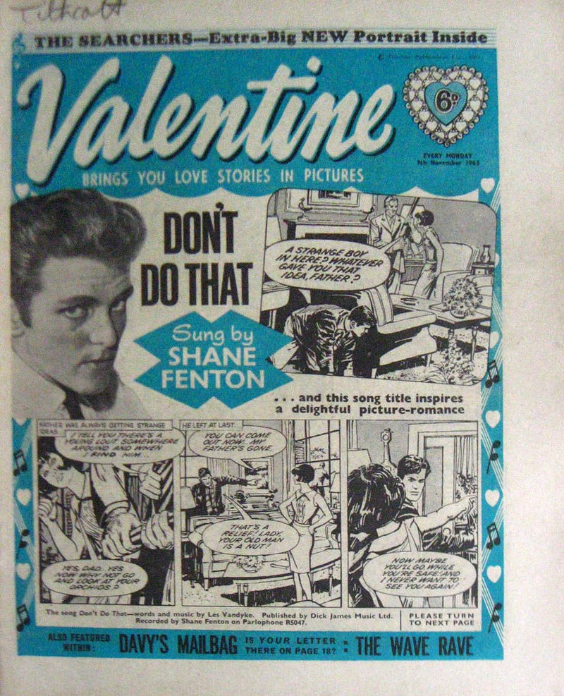 Valentine (Fleetway, 1960 series) 9 November 1963 (9 November 1963)