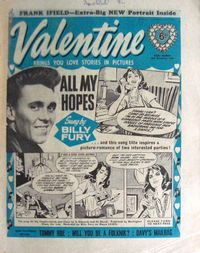 Valentine (Fleetway, 1960 series) 30 November 1963