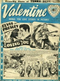 Valentine (AP, 1957 series) #36 (21 September 1957)