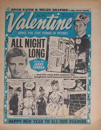 Valentine (Fleetway, 1960 series) 6 January 1962