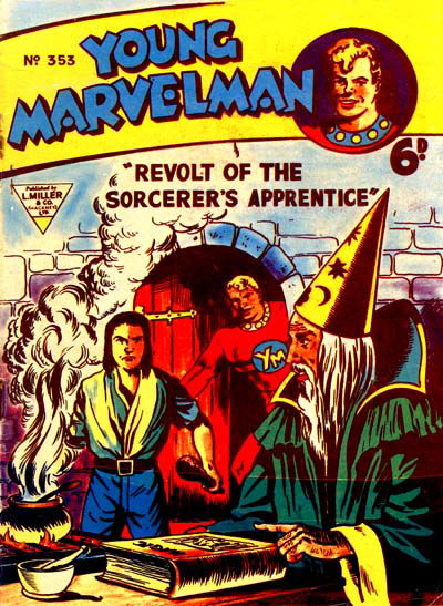 Young Marvelman (L. Miller & Co., 1954 series) #353 (August 1961)