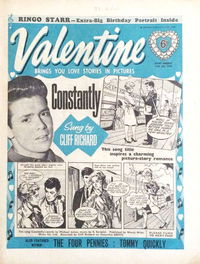 Valentine (Fleetway, 1960 series) 11 July 1964