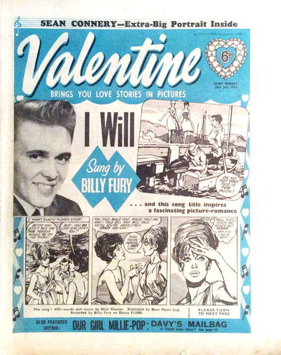 Valentine (Fleetway, 1960 series) 18 July 1964 (18 July 1964)