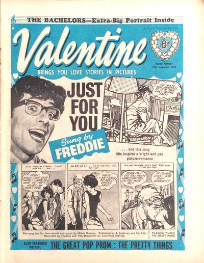 Valentine 12 September 1964