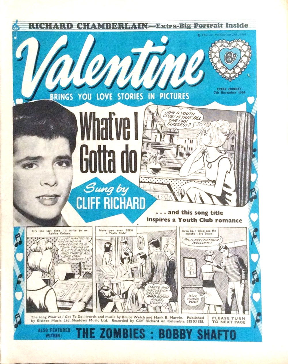Valentine (Fleetway, 1960 series) 7 November 1964 (7 November 1964)