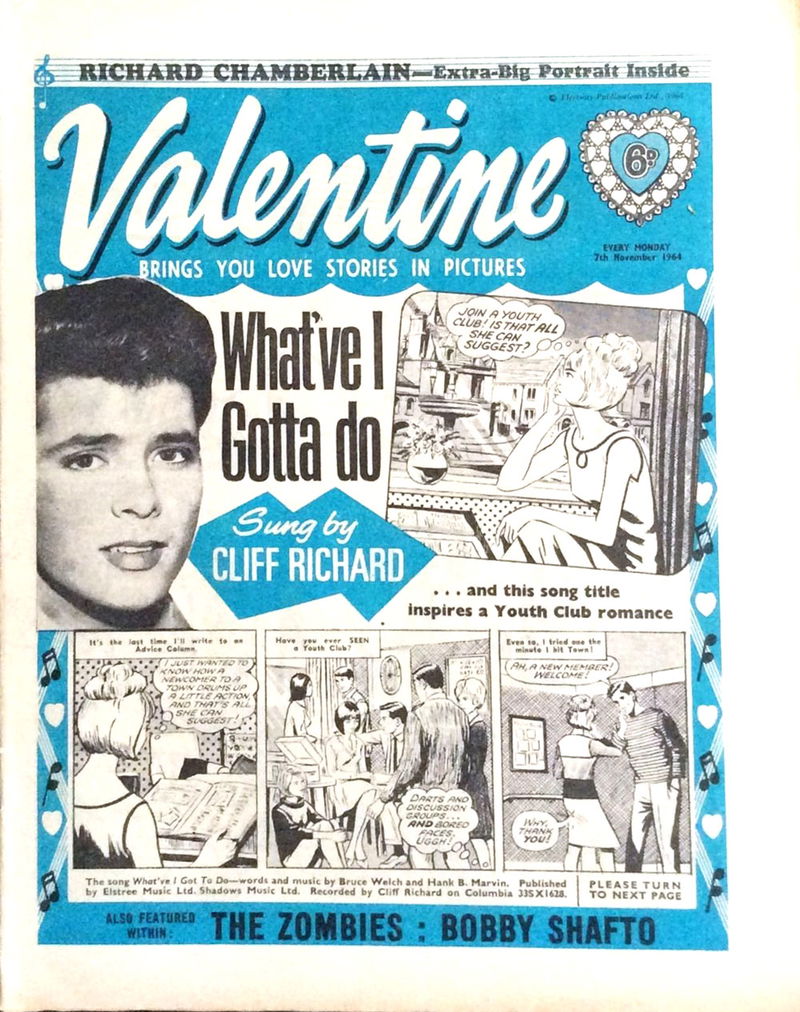 Valentine (Fleetway, 1960 series) 7 November 1964 (7 November 1964)
