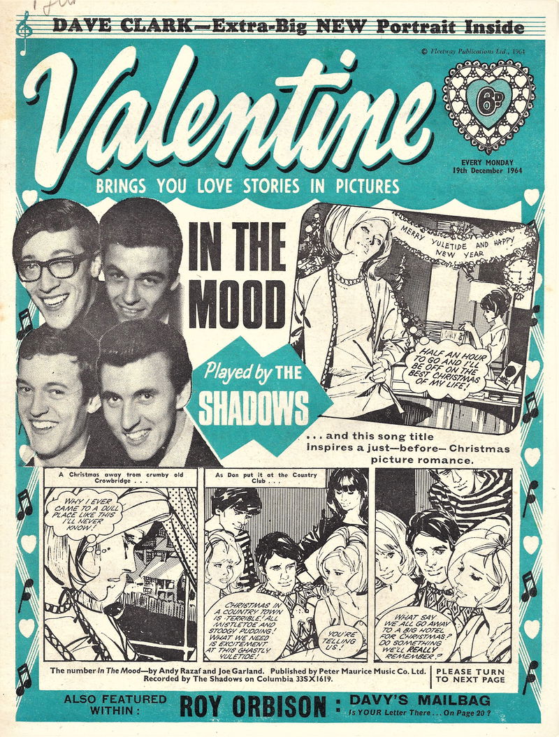 Valentine (Fleetway, 1960 series) 19 December 1964 (19 December 1964)