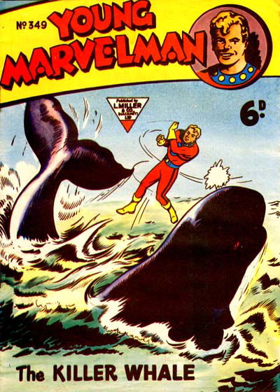 Young Marvelman (L. Miller & Co., 1954 series) #349 April 1961