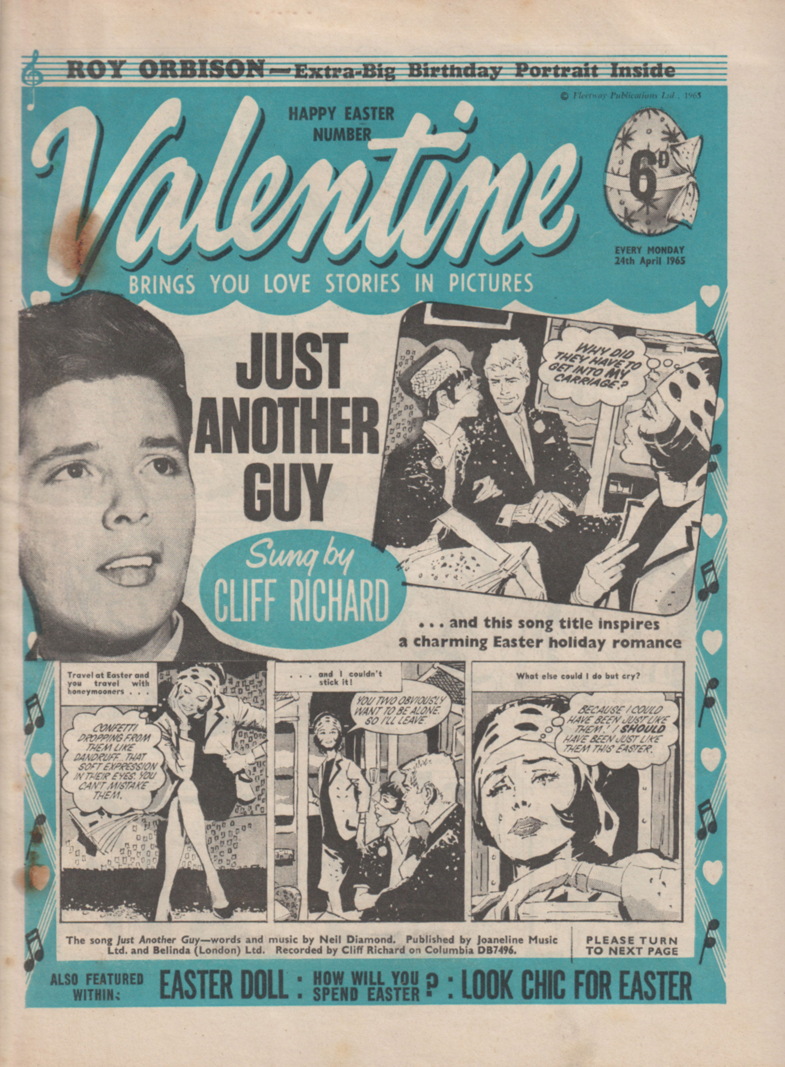 Valentine (Fleetway, 1960 series) 24 April 1965 (24 April 1965)
