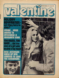 Valentine (IPC, 1968 series) 28 June 1969