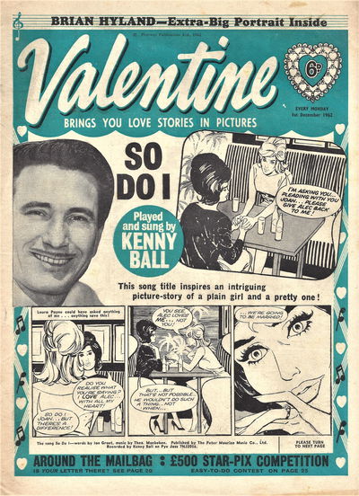 Valentine (Fleetway, 1960 series) 1 December 1962 (1 December 1962)