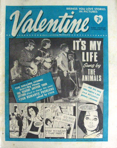 Valentine (Fleetway, 1960 series) 11 December 1965 (11 December 1965)