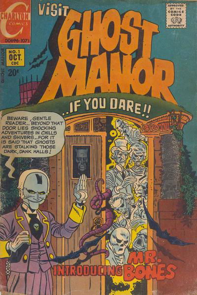 Ghost Manor (Charlton, 1971 series) #1 October 1971