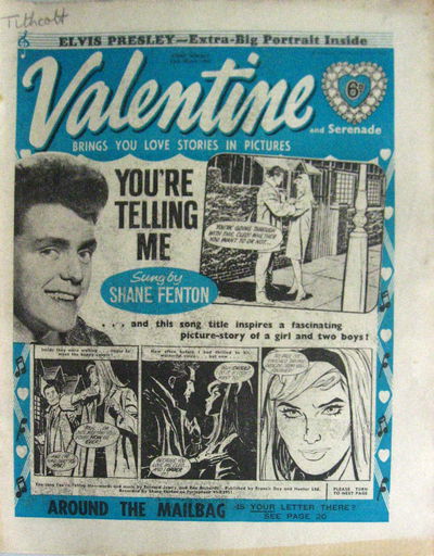 Valentine (Fleetway, 1960 series) 16 March 1963 — and Serenade (16 March 1963)