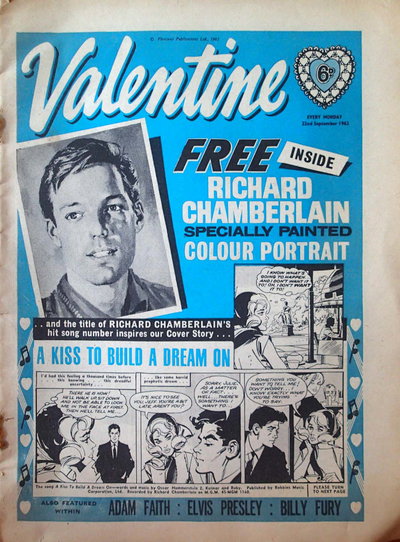 Valentine 22 September 1962