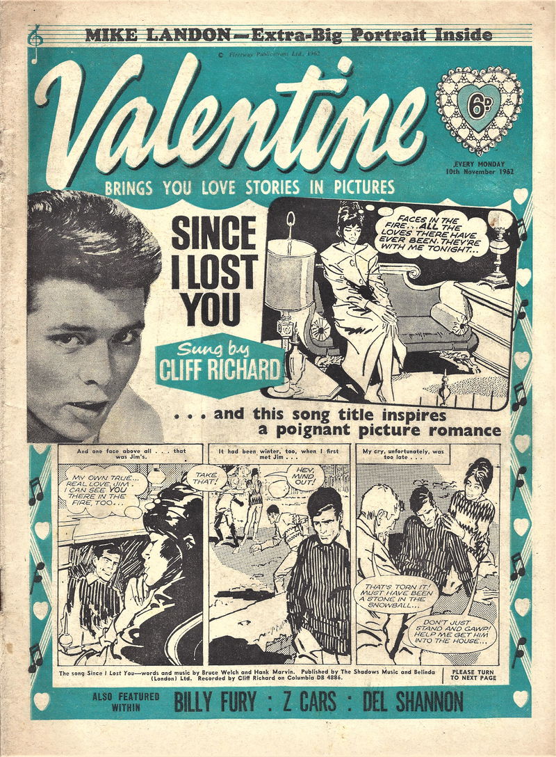 Valentine (Fleetway, 1960 series) 10 November 1962 (10 November 1962)