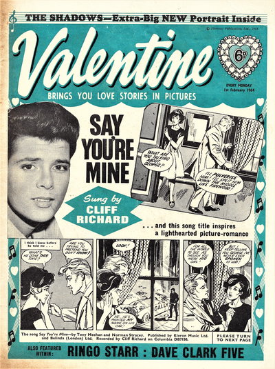 Valentine 1 February 1964