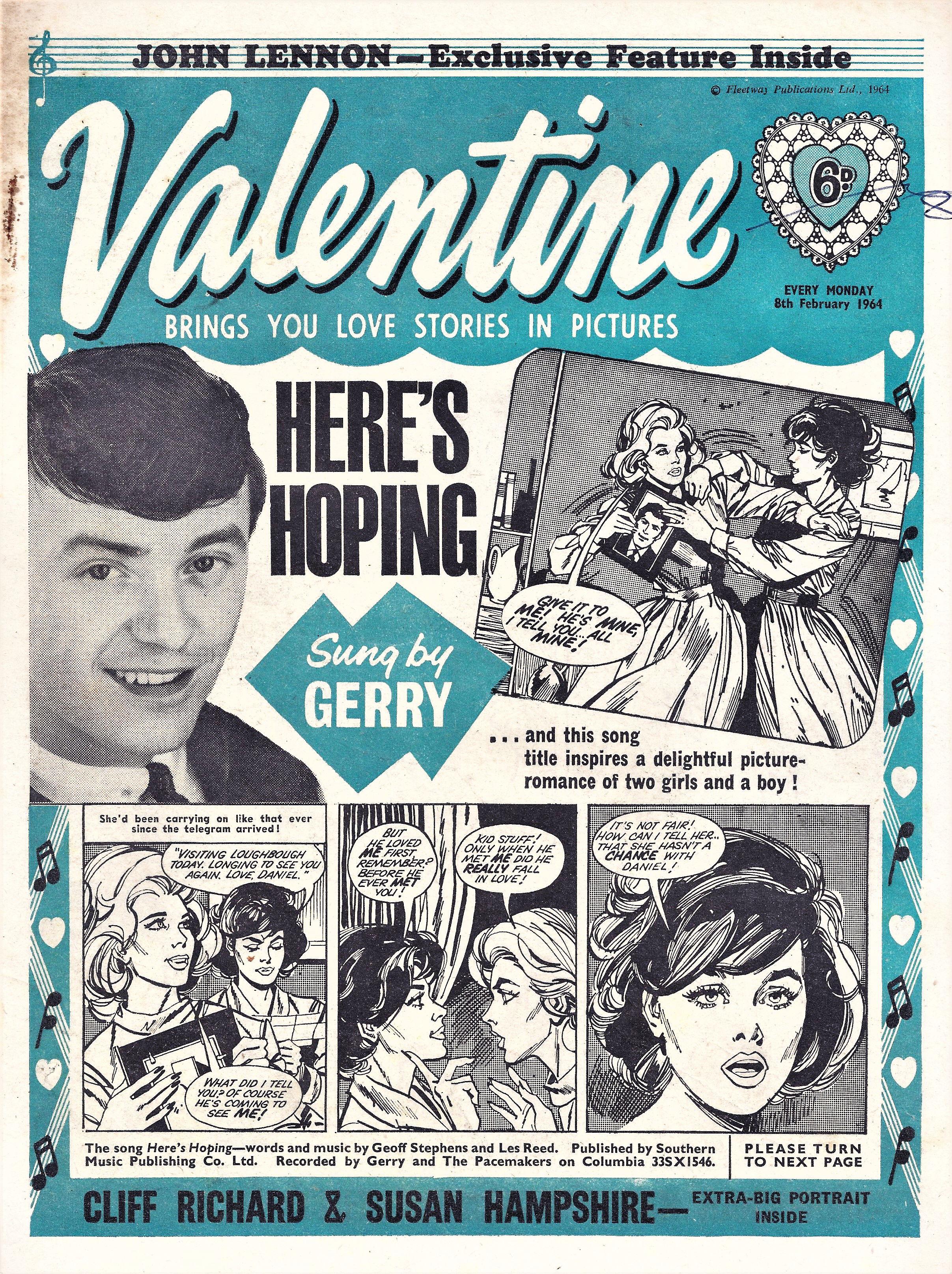 Valentine (Fleetway, 1960 series) 8 February 1964 (8 February 1964)