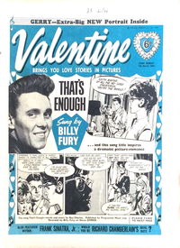 Valentine (Fleetway, 1960 series) 7 March 1964