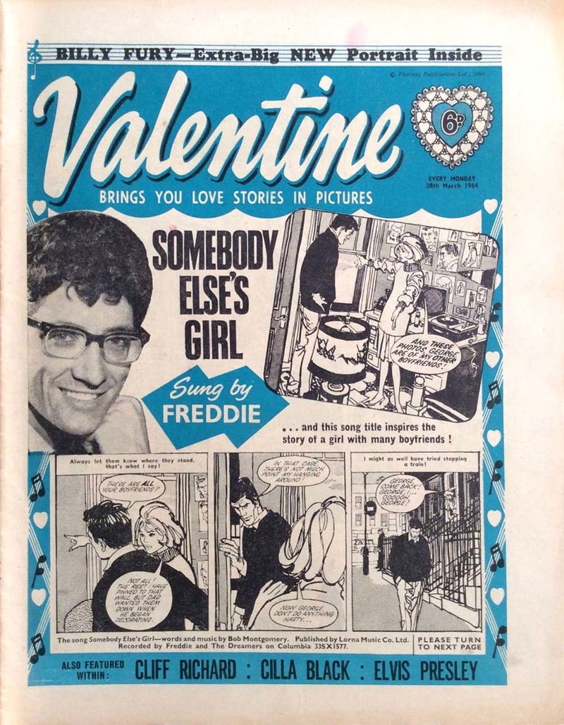 Valentine (Fleetway, 1960 series) 28 March 1964 (28 March 1964)
