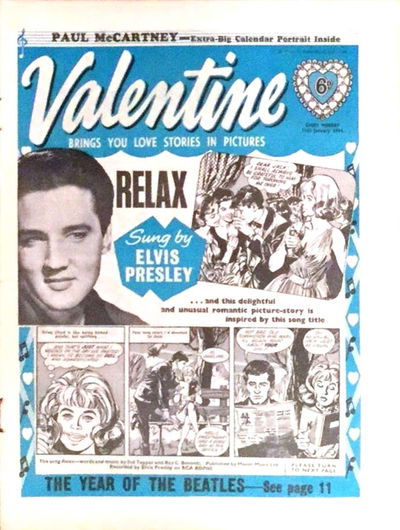 Valentine (Fleetway, 1960 series) 11 January 1964 (11 January 1964)