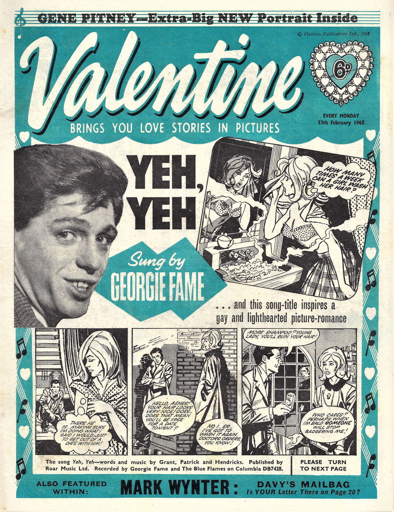 Valentine (Fleetway, 1960 series) 13 February 1965 (13 February 1965)