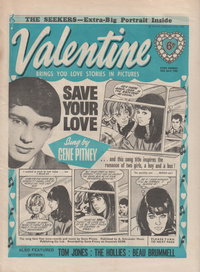 Valentine (Fleetway, 1960 series) 10 April 1965