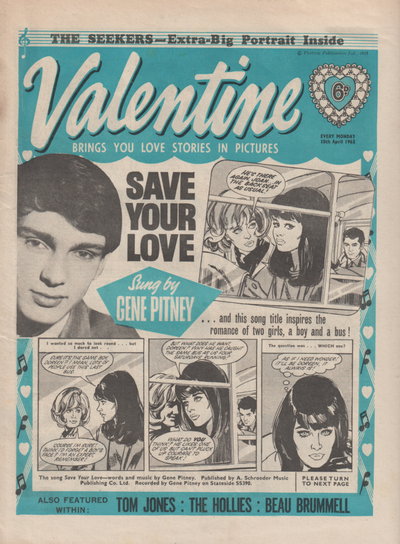 Valentine 10 April 1965