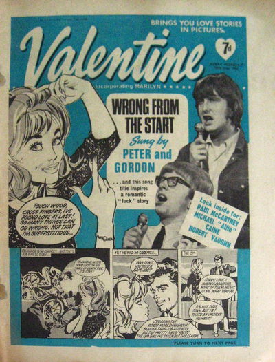 Valentine (Fleetway, 1960 series) 18 June 1966 (18 June 1966)